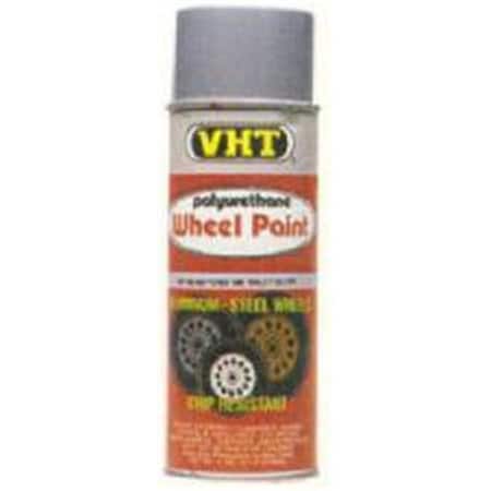 VHT VHT VHTSP187 11 oz Gloss Black Polyurethane Wheel Paint Aerosol Can VHTSP187